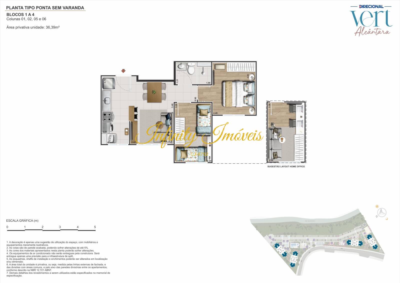Apartamento, 2 quartos, 43 m² - Foto 49