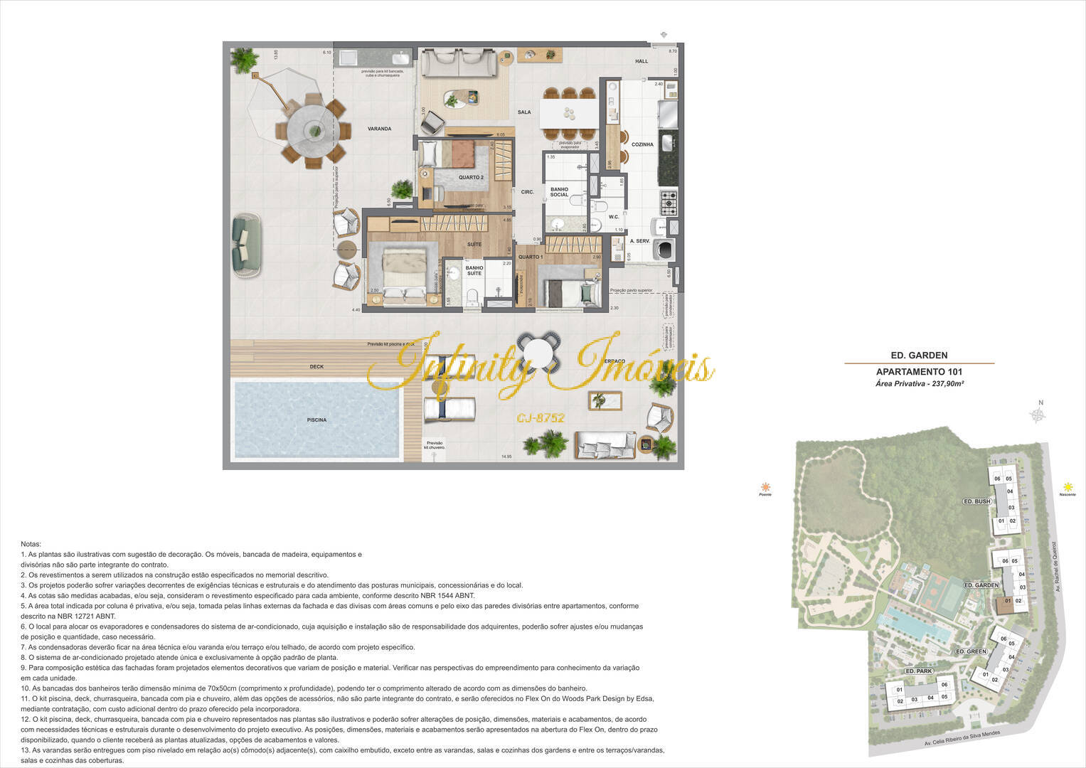 Apartamento, 3 quartos, 216 m² - Foto 67