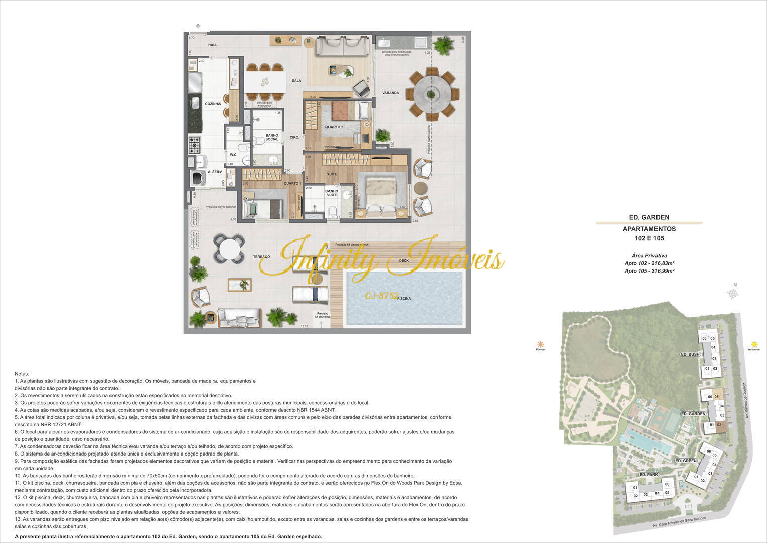 Apartamento, 3 quartos, 237 m² - Foto 70