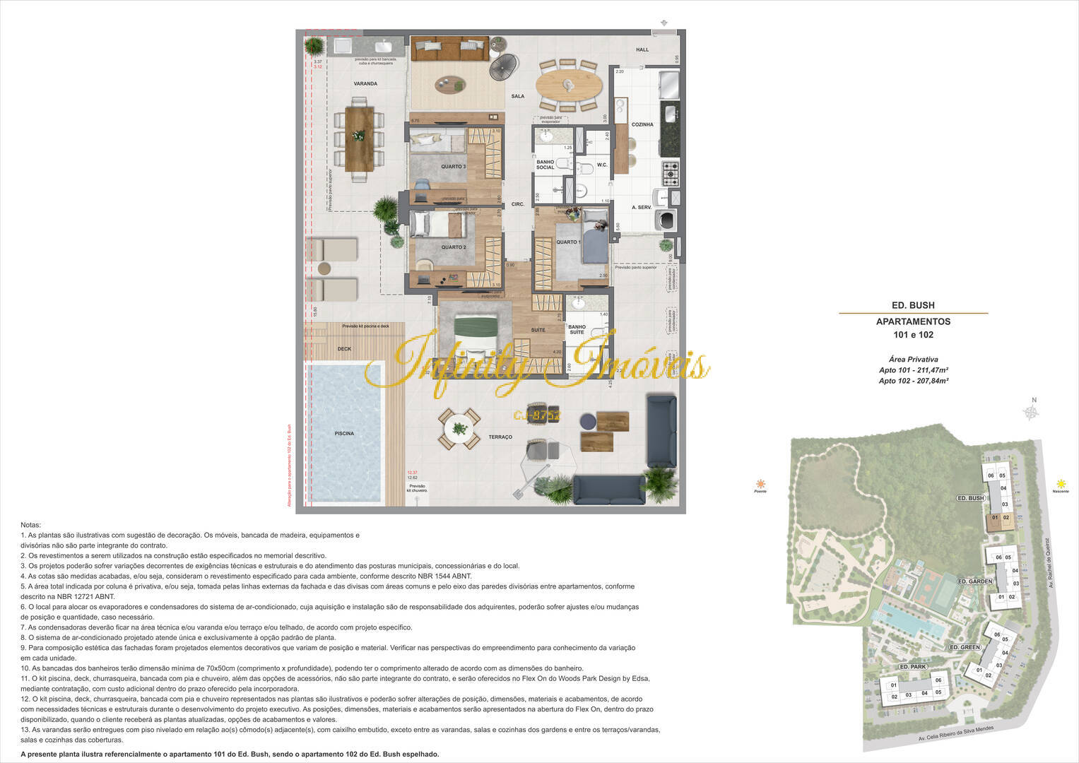 Apartamento, 3 quartos, 237 m² - Foto 73