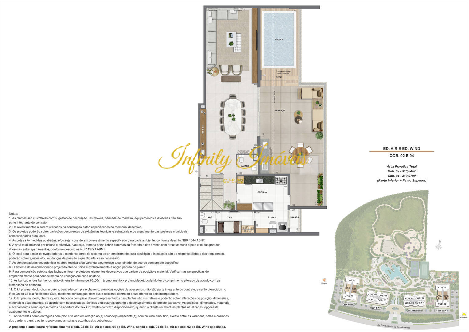 Cobertura, 5 quartos, 310 m² - Foto 54