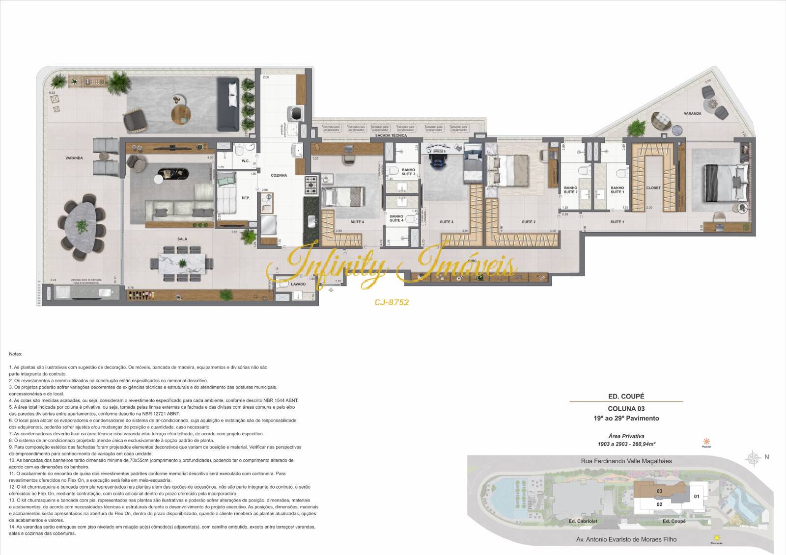 Apartamento, 3 quartos, 145 m² - Foto 46
