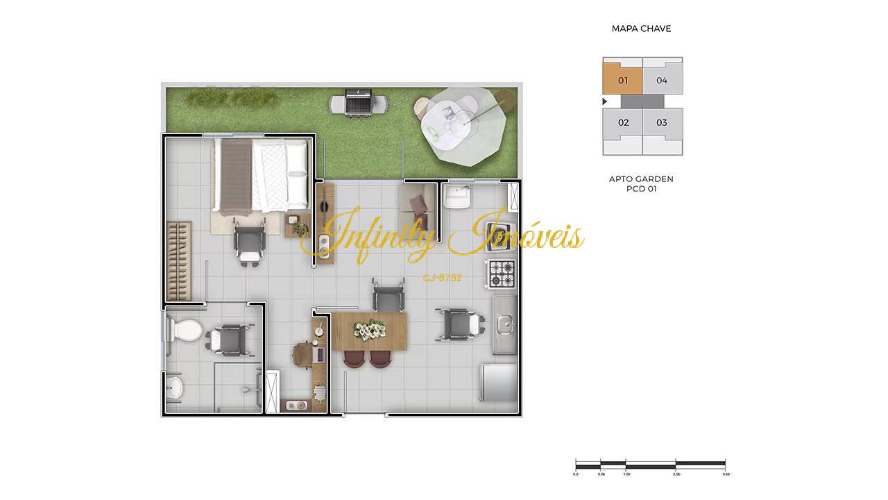 Apartamento, 2 quartos, 48 m² - Foto 28
