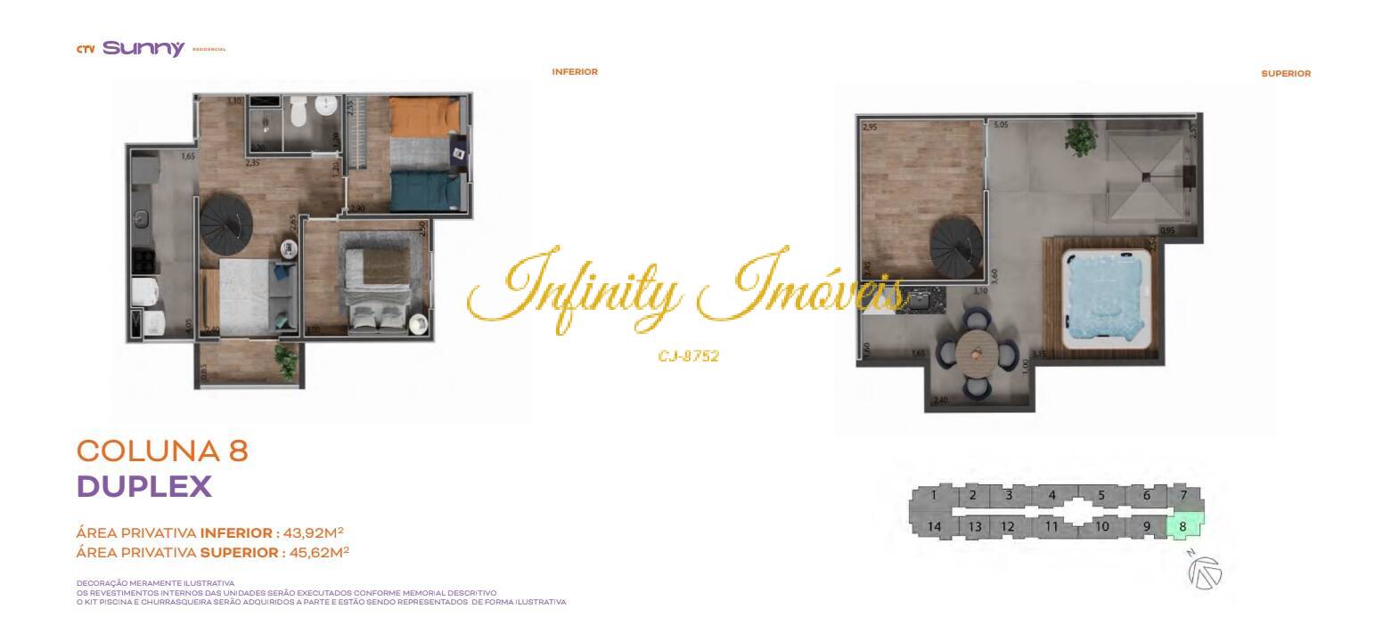 Apartamento, 1 quarto, 36 m² - Foto 38