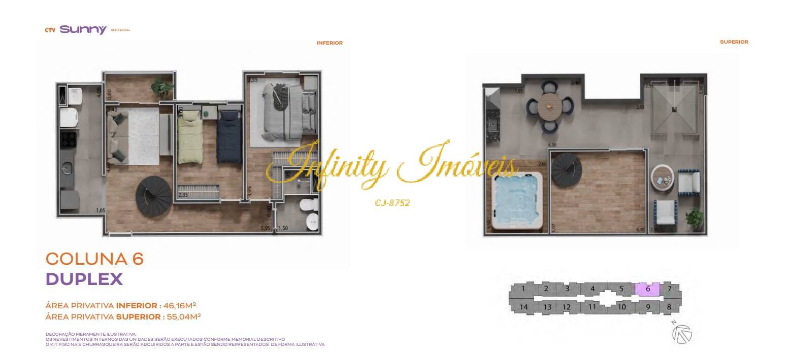 Apartamento, 1 quarto, 36 m² - Foto 39