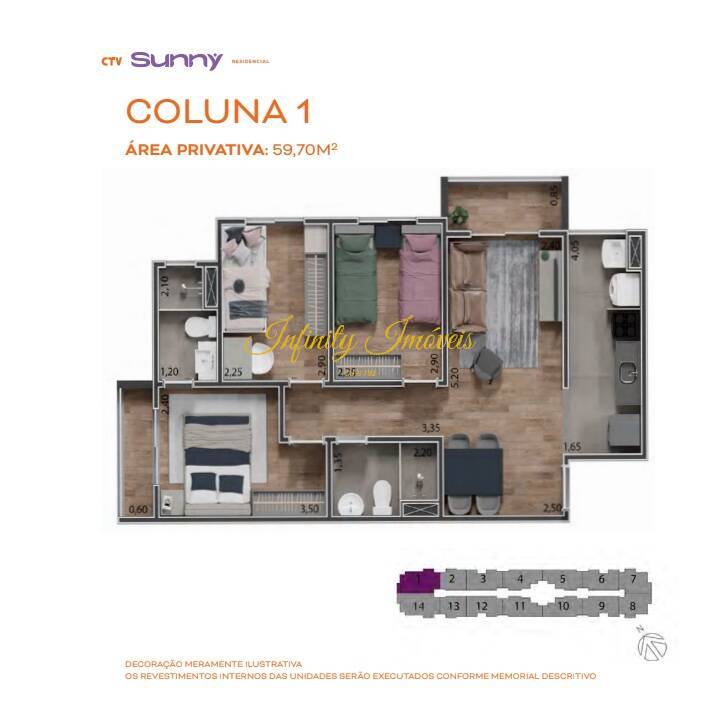 Apartamento, 1 quarto, 36 m² - Foto 25
