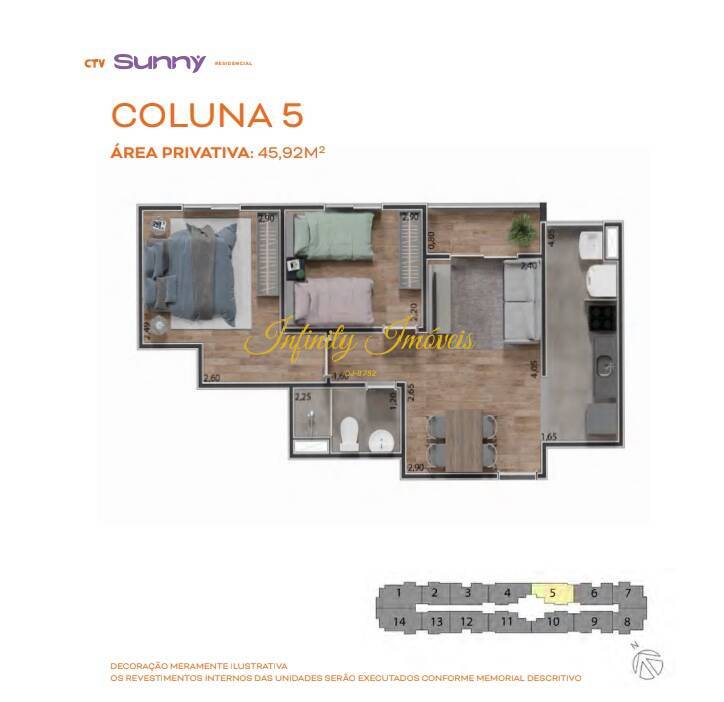 Apartamento, 1 quarto, 36 m² - Foto 28