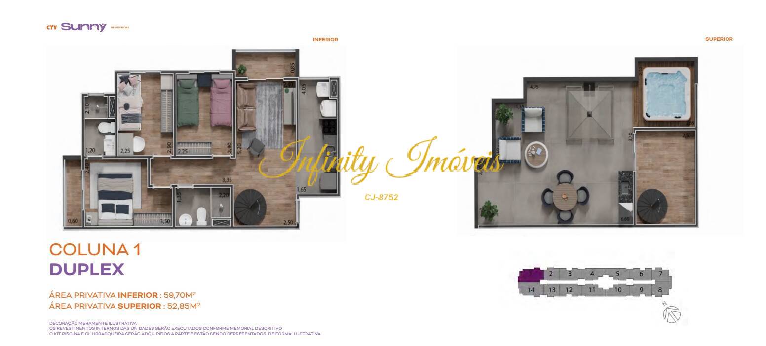 Apartamento, 1 quarto, 36 m² - Foto 37