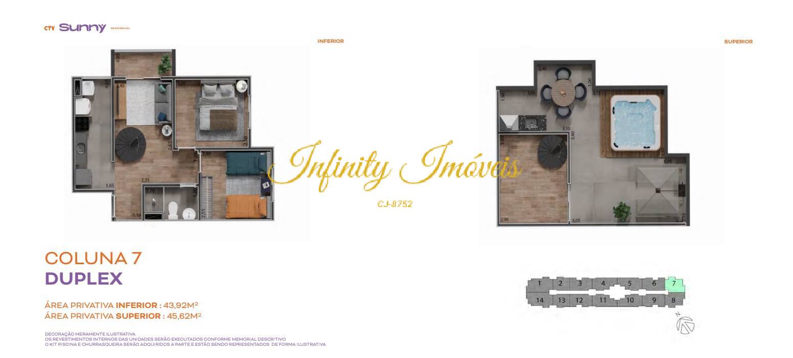 Apartamento, 1 quarto, 36 m² - Foto 41