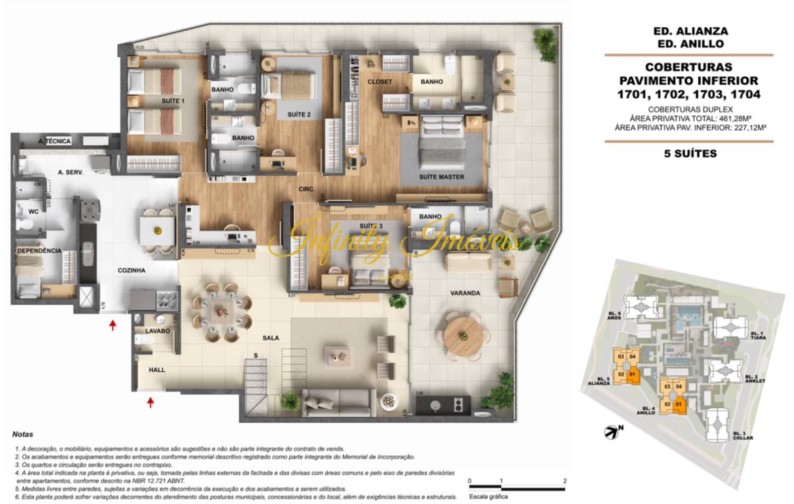 Apartamento, 4 quartos, 178 m² - Foto 61