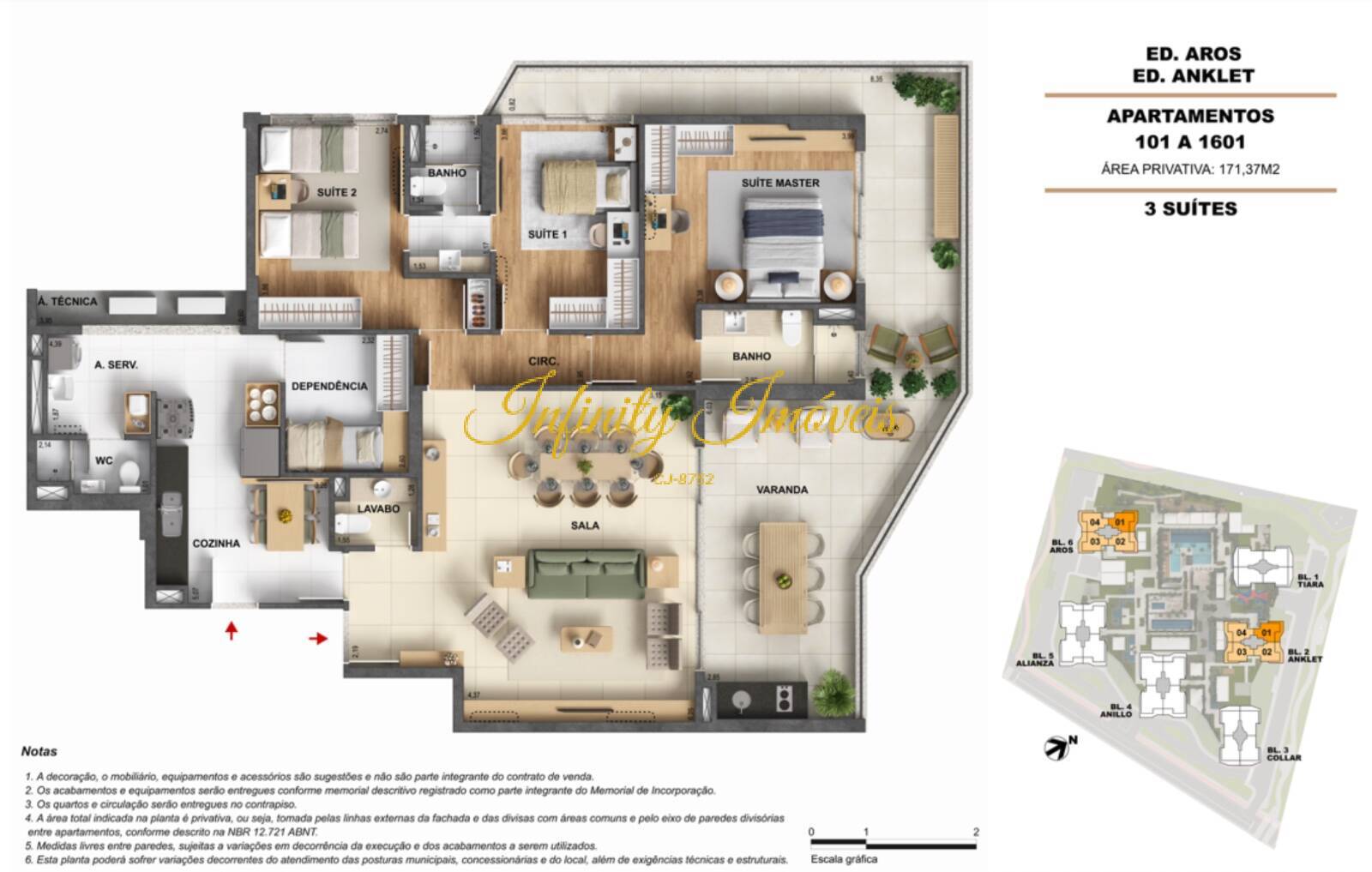 Apartamento, 4 quartos, 178 m² - Foto 57