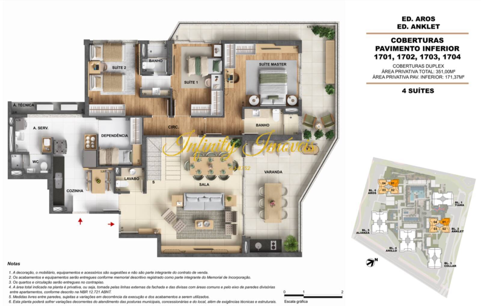 Apartamento, 4 quartos, 178 m² - Foto 59