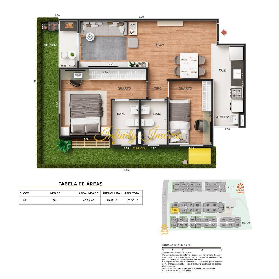 Apartamento, 2 quartos, 65 m² - Foto 16