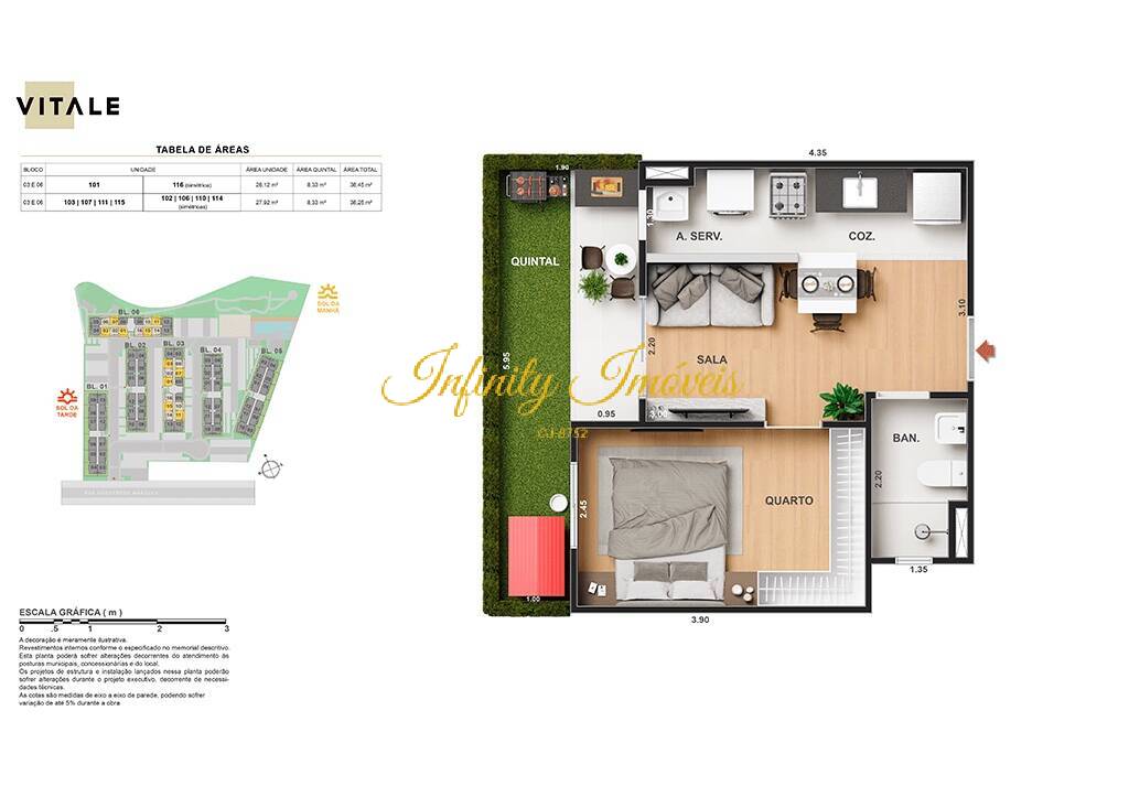 Apartamento, 2 quartos, 42 m² - Foto 29