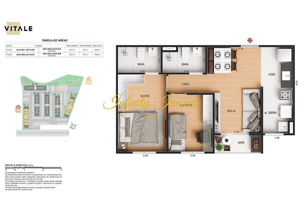Apartamento, 2 quartos, 42 m² - Foto 27