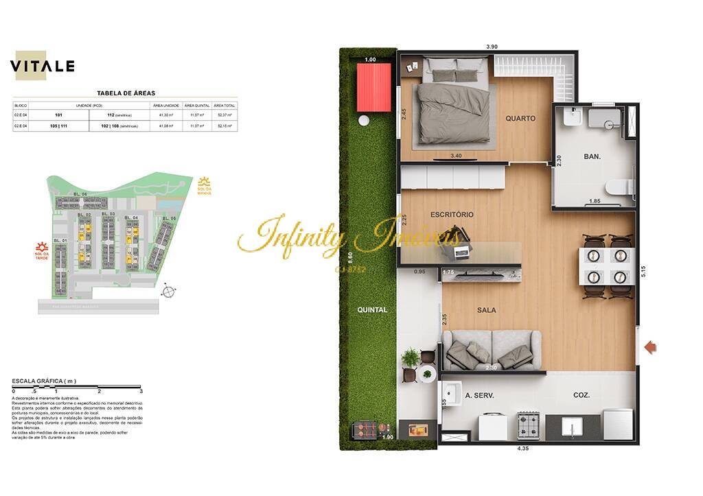 Apartamento, 1 quarto, 30 m² - Foto 37