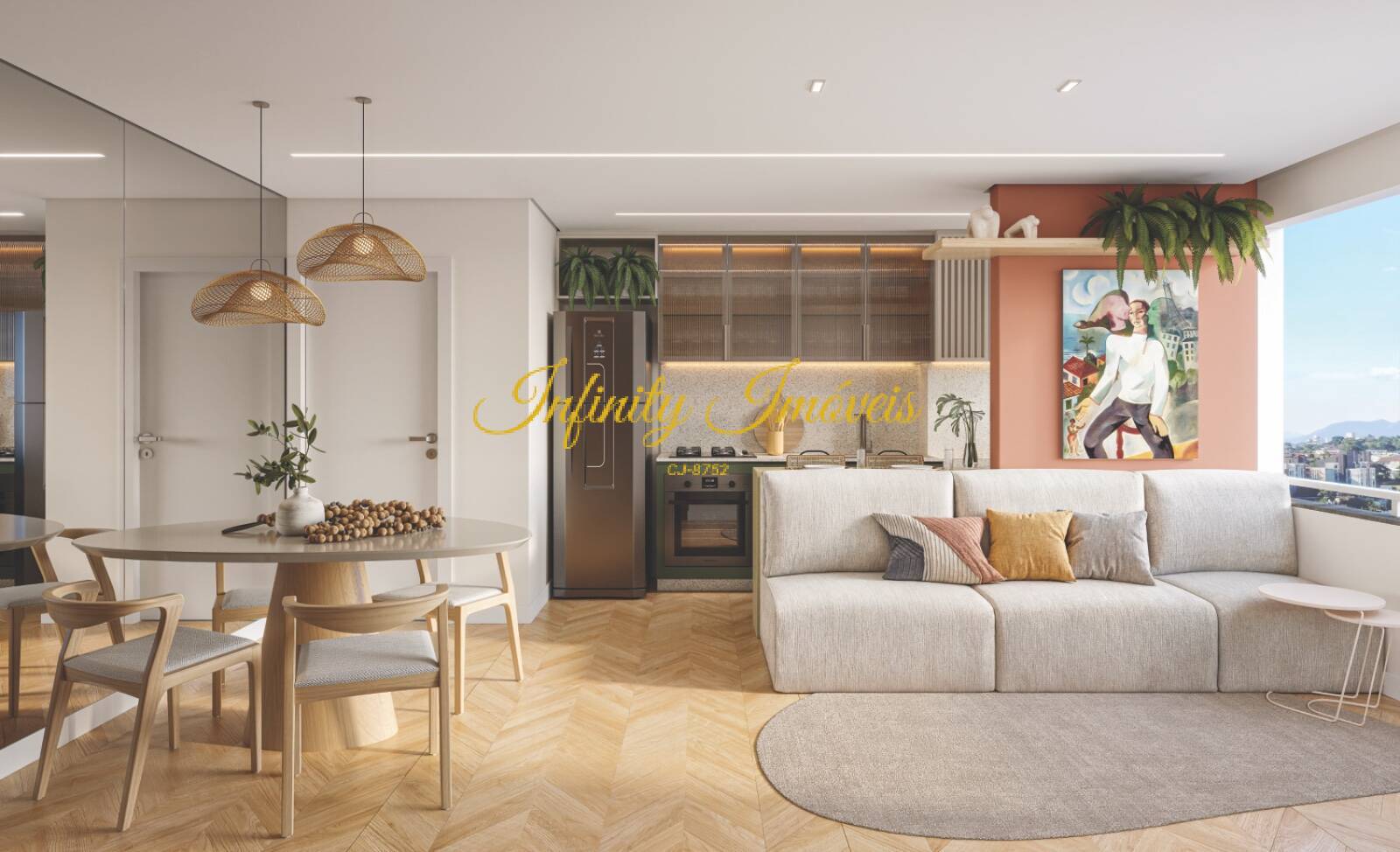 Apartamento, 2 quartos, 46 m² - Foto 2