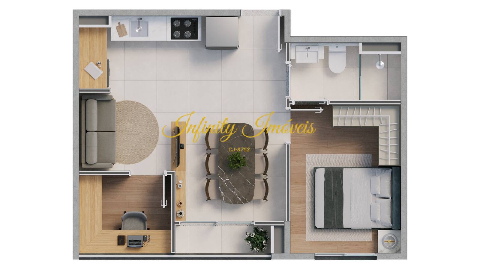 Apartamento, 2 quartos, 46 m² - Foto 35