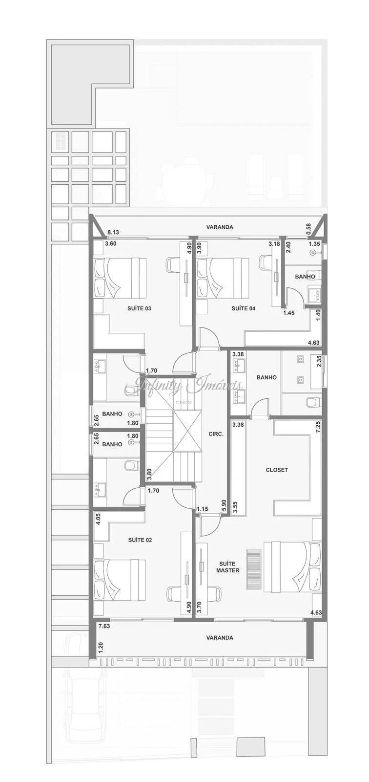 Casa de Condomínio, 5 quartos - Foto 13
