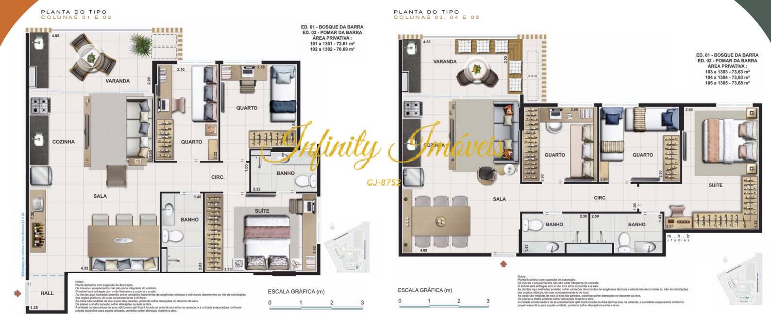 Apartamento, 3 quartos, 70 m² - Foto 39