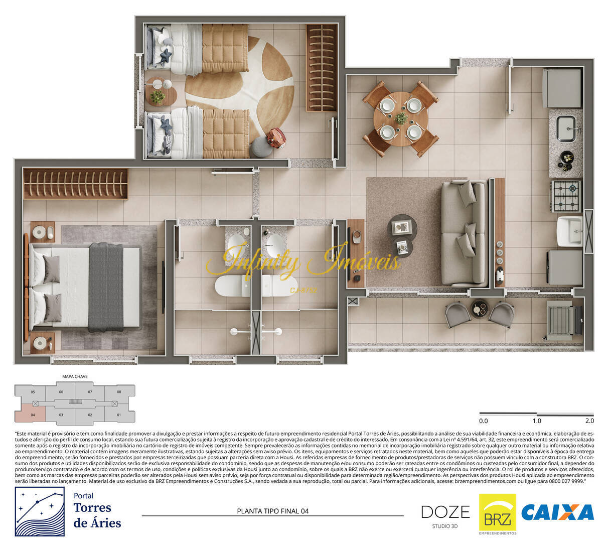 Apartamento, 2 quartos, 53 m² - Foto 29