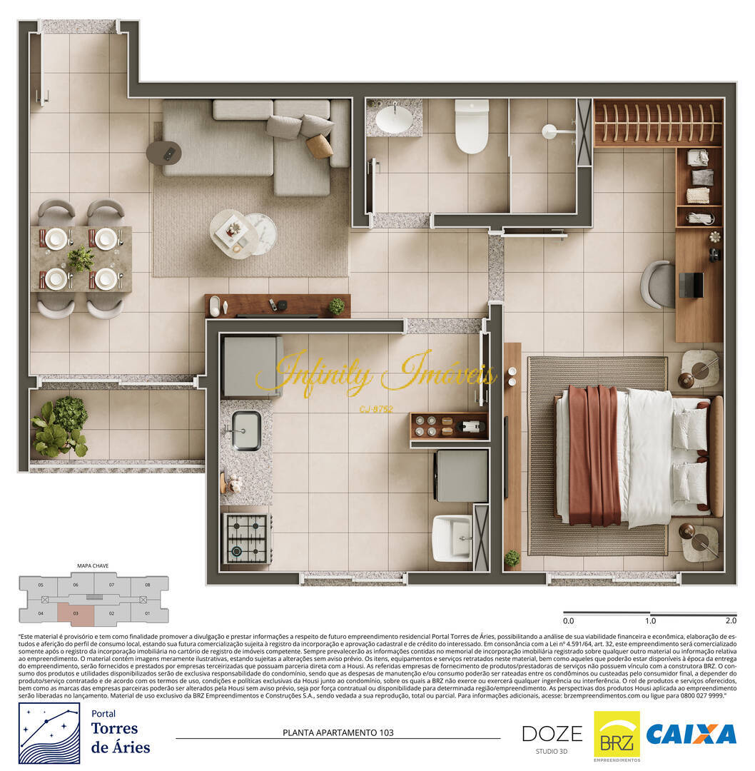 Apartamento, 2 quartos, 53 m² - Foto 31