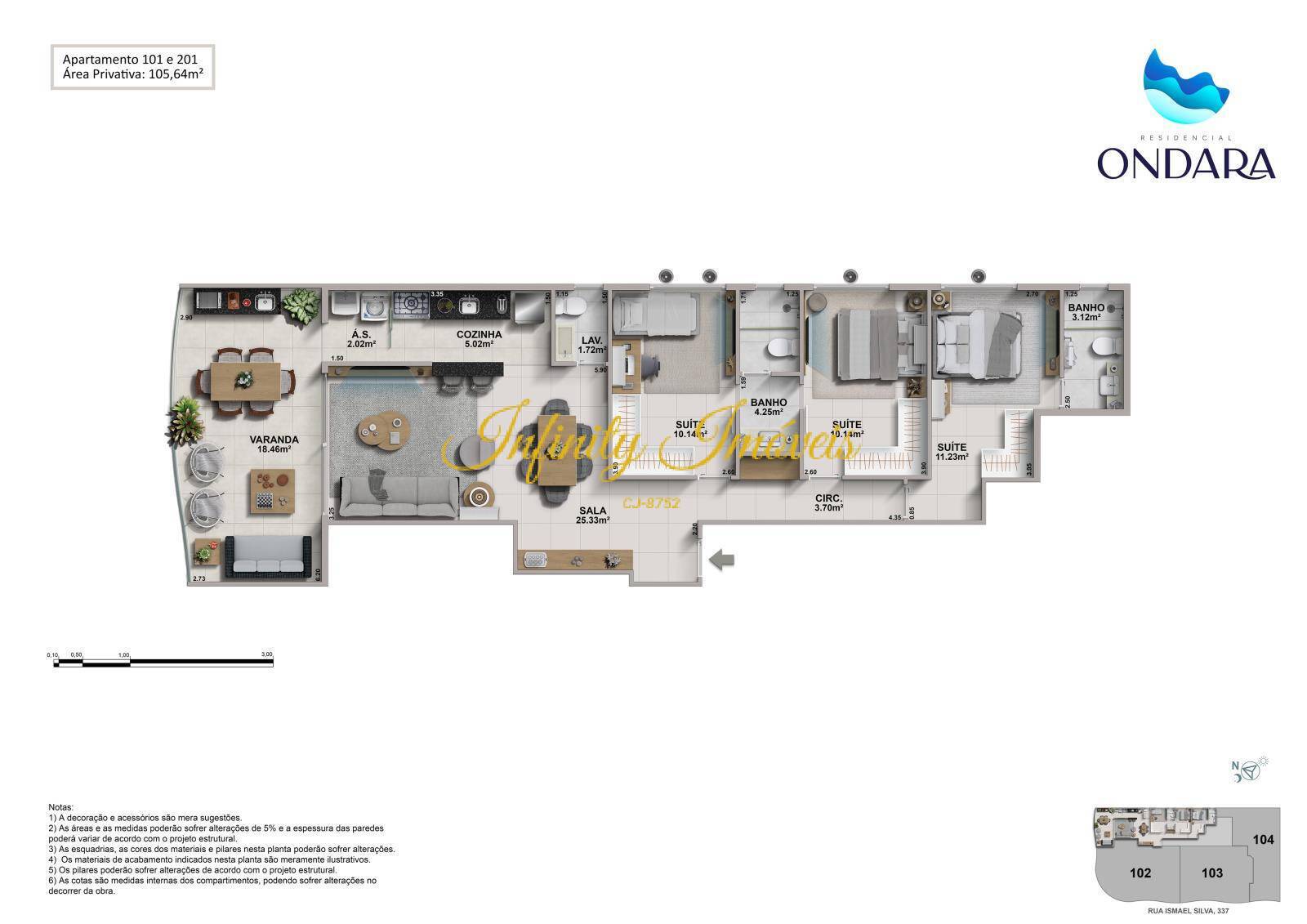 Apartamento, 3 quartos, 127 m² - Foto 10