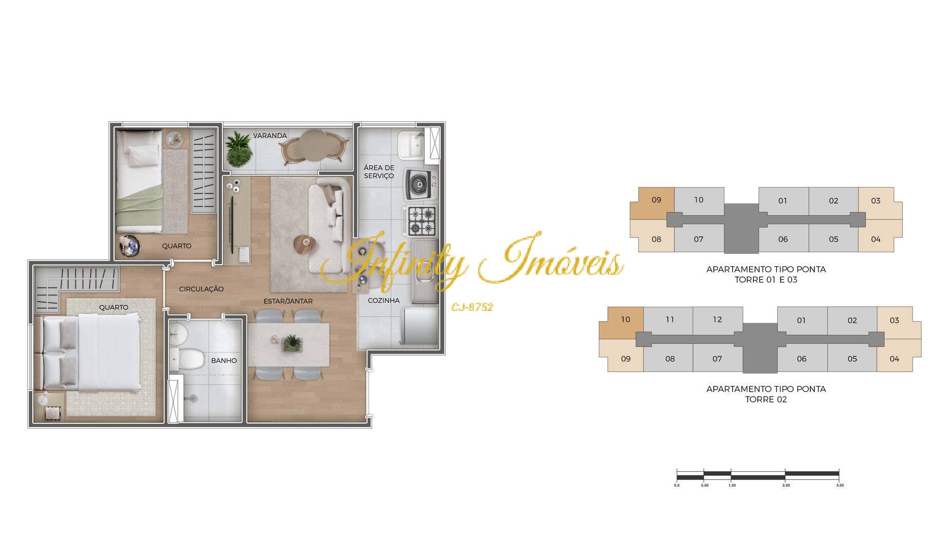Apartamento, 2 quartos, 41 m² - Foto 29