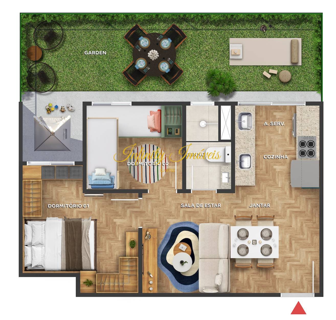 Apartamento, 2 quartos, 51 m² - Foto 27