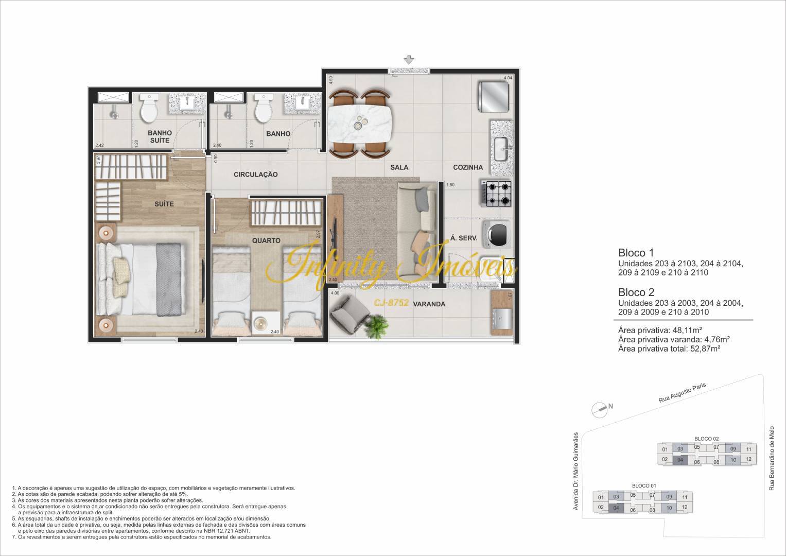 Apartamento, 3 quartos, 61 m² - Foto 32