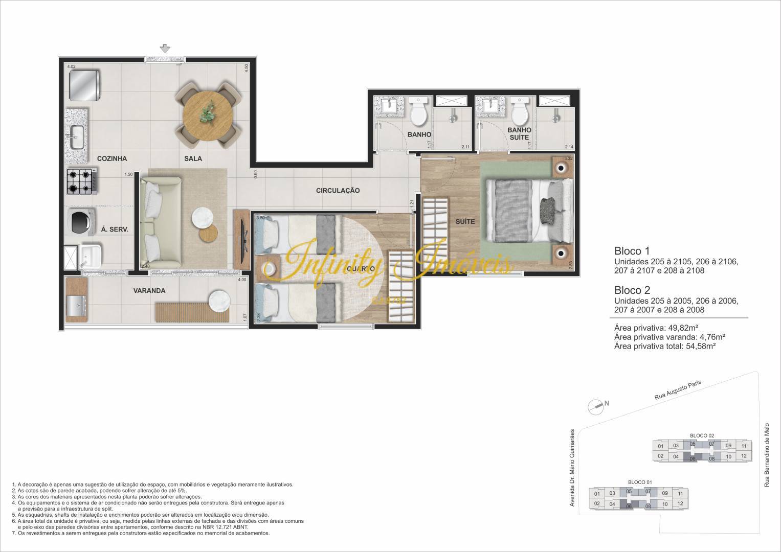 Apartamento, 3 quartos, 61 m² - Foto 33