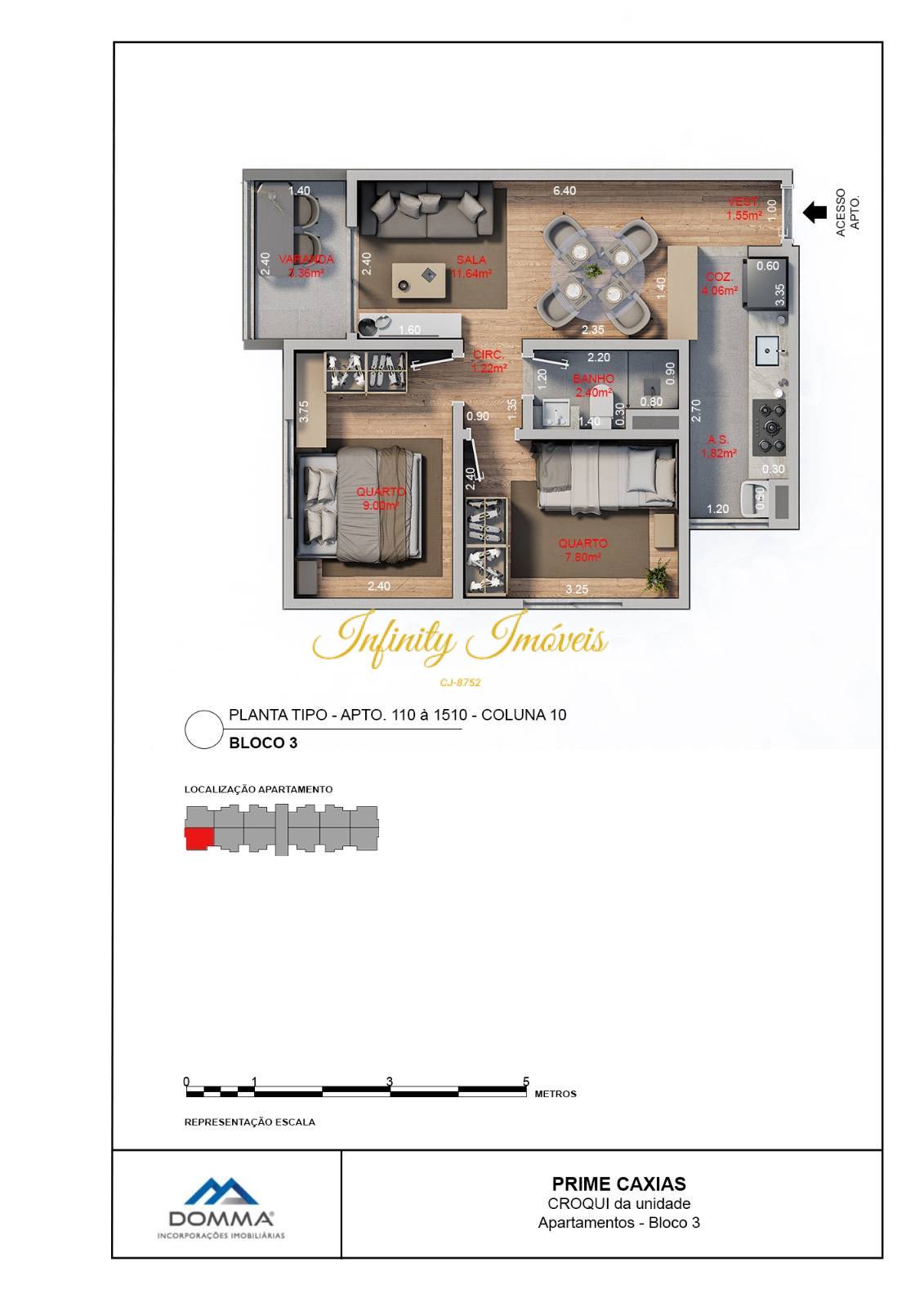 Apartamento, 2 quartos, 44 m² - Foto 25