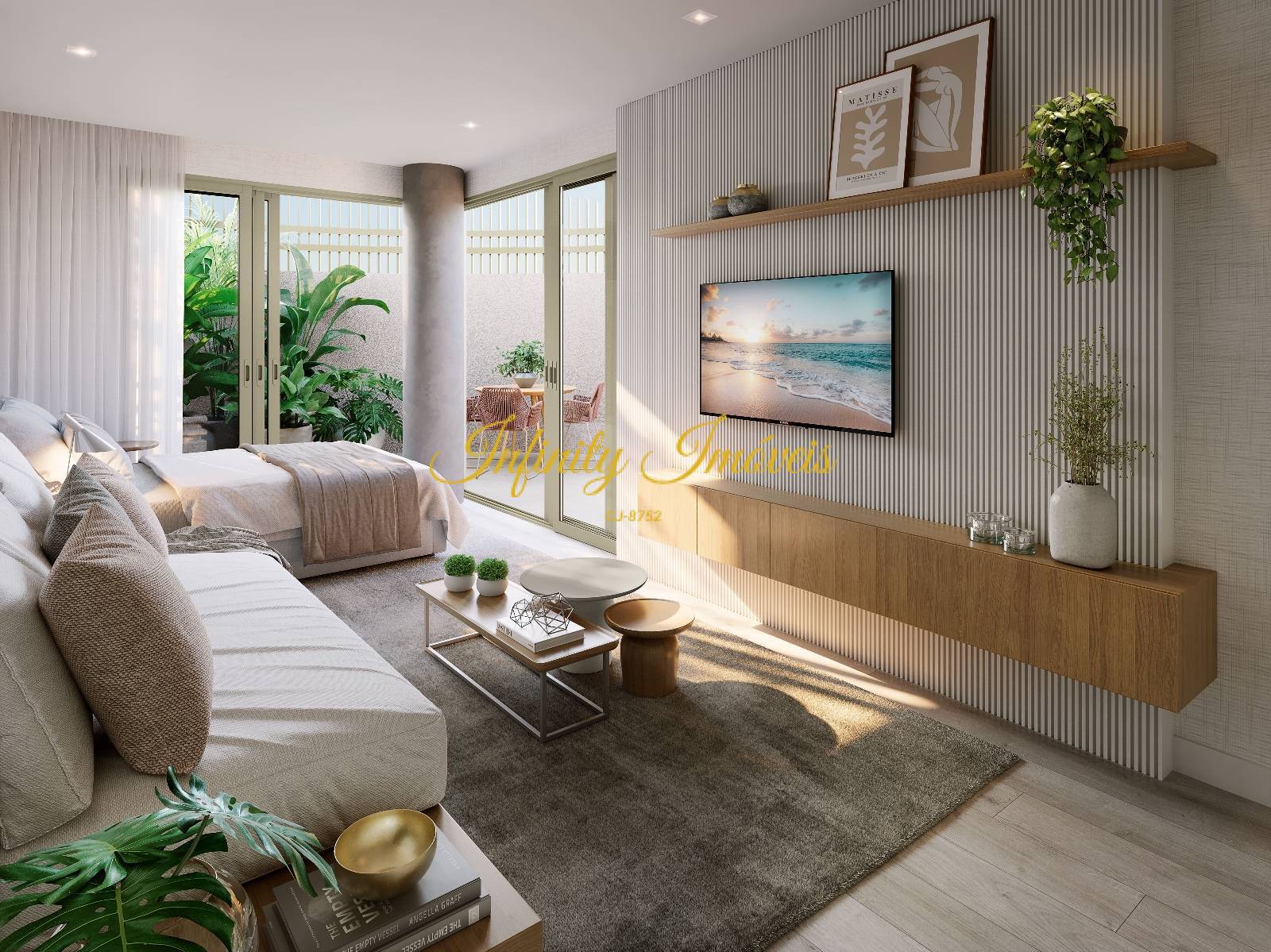 Apartamento, 1 quarto, 42 m² - Foto 1