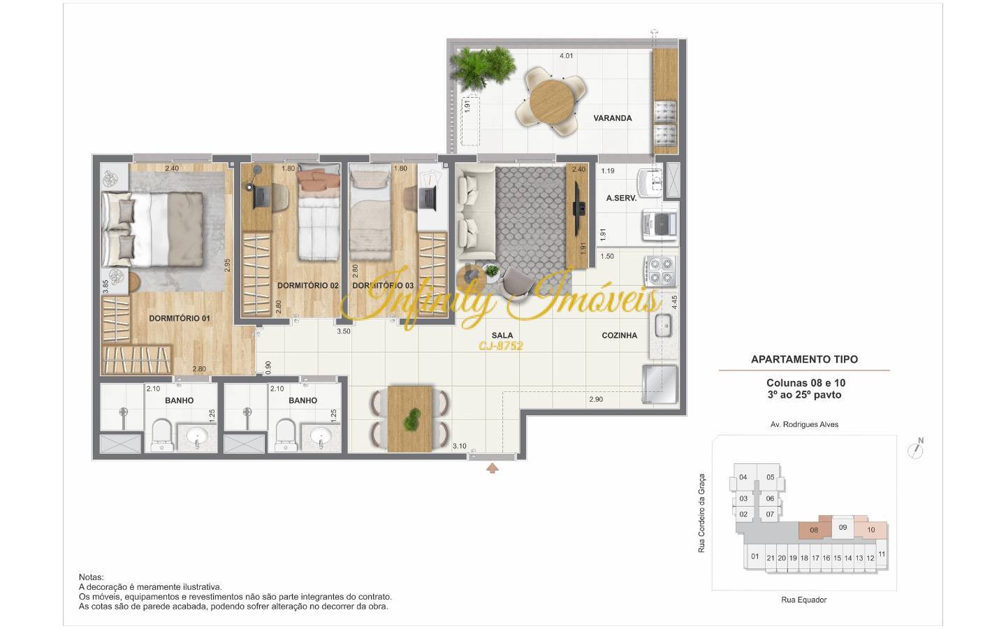 Apartamento, 3 quartos, 79 m² - Foto 22