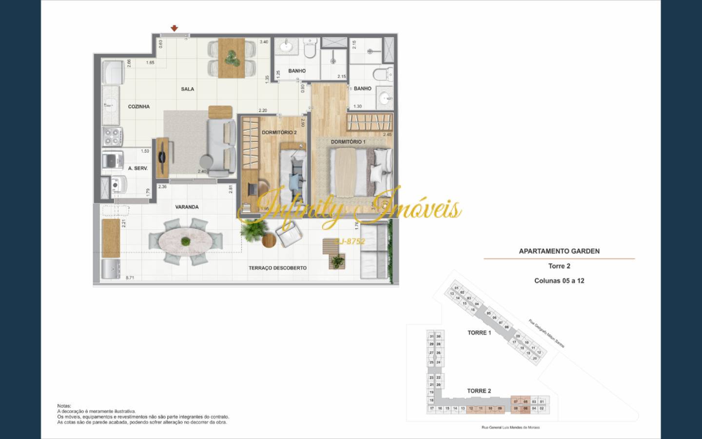 Apartamento, 2 quartos, 52 m² - Foto 48