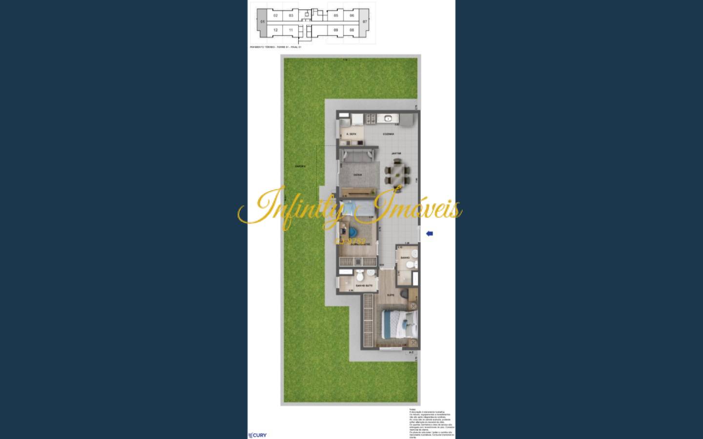 Apartamento, 3 quartos, 63 m² - Foto 38