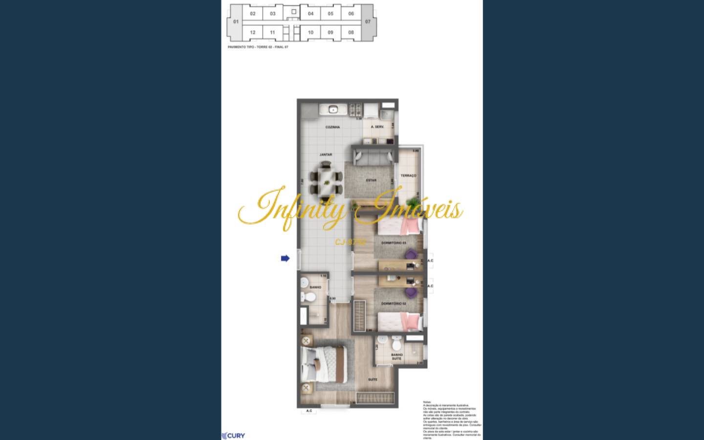 Apartamento, 3 quartos, 156 m² - Foto 36
