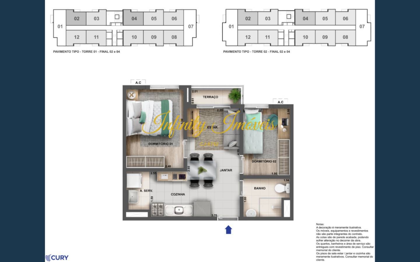 Apartamento, 3 quartos, 156 m² - Foto 37