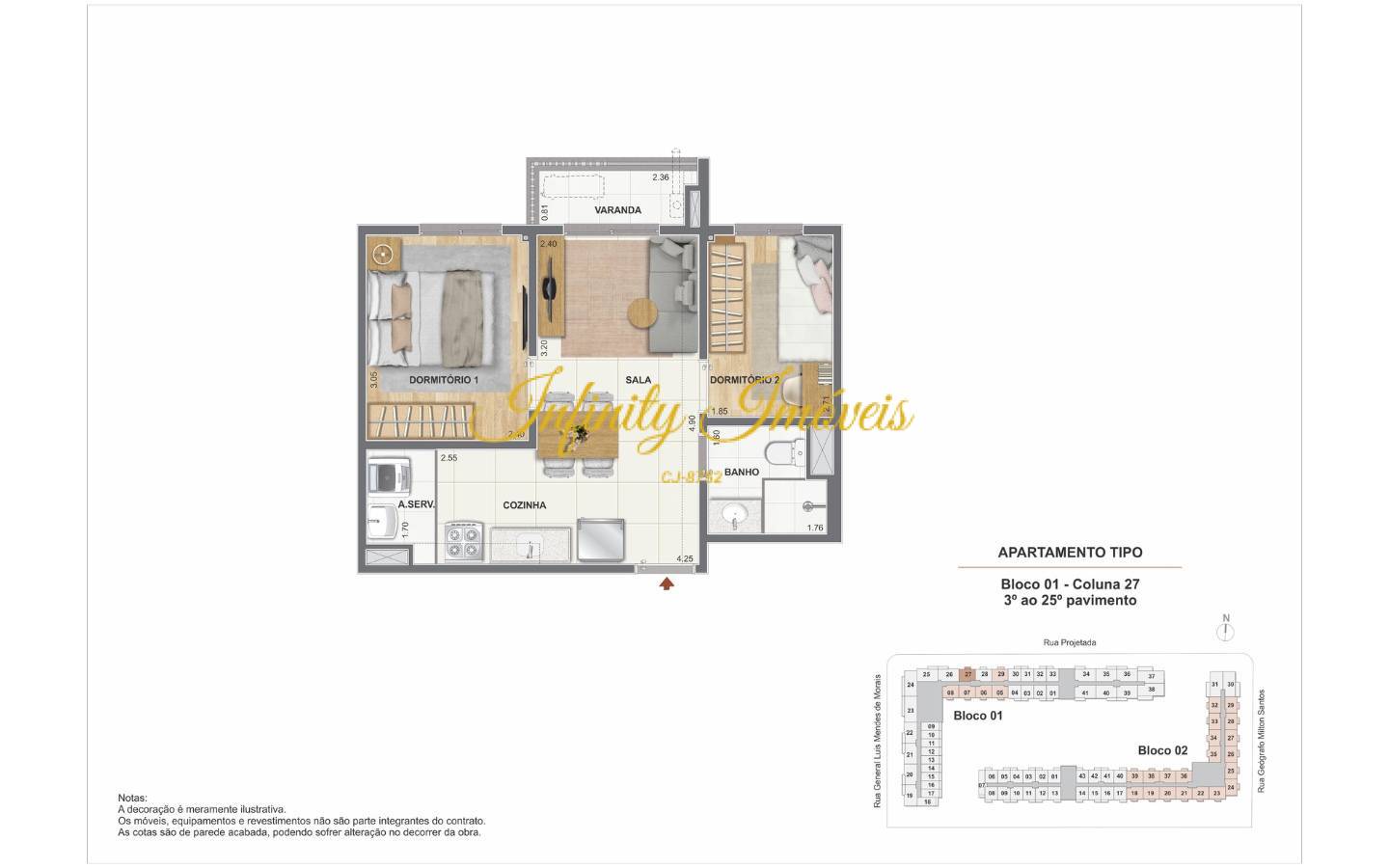 Apartamento, 3 quartos, 69 m² - Foto 29