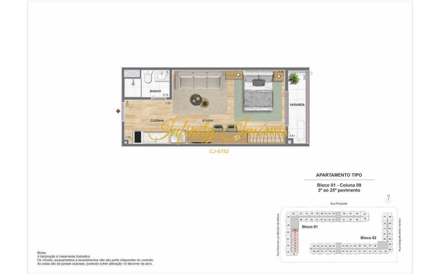 Apartamento, 1 quarto, 33 m² - Foto 29