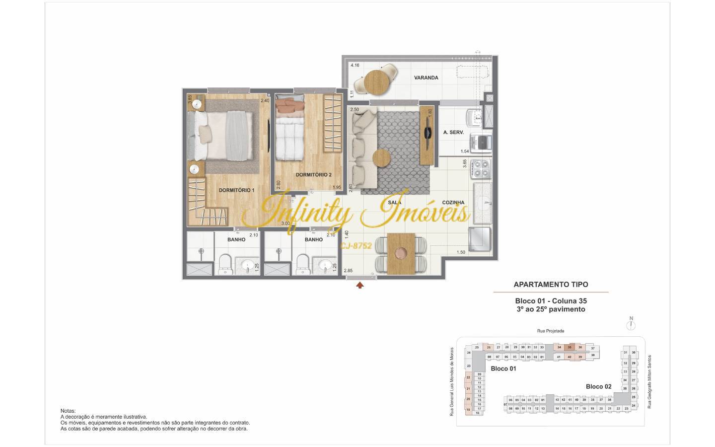 Apartamento, 1 quarto, 33 m² - Foto 31