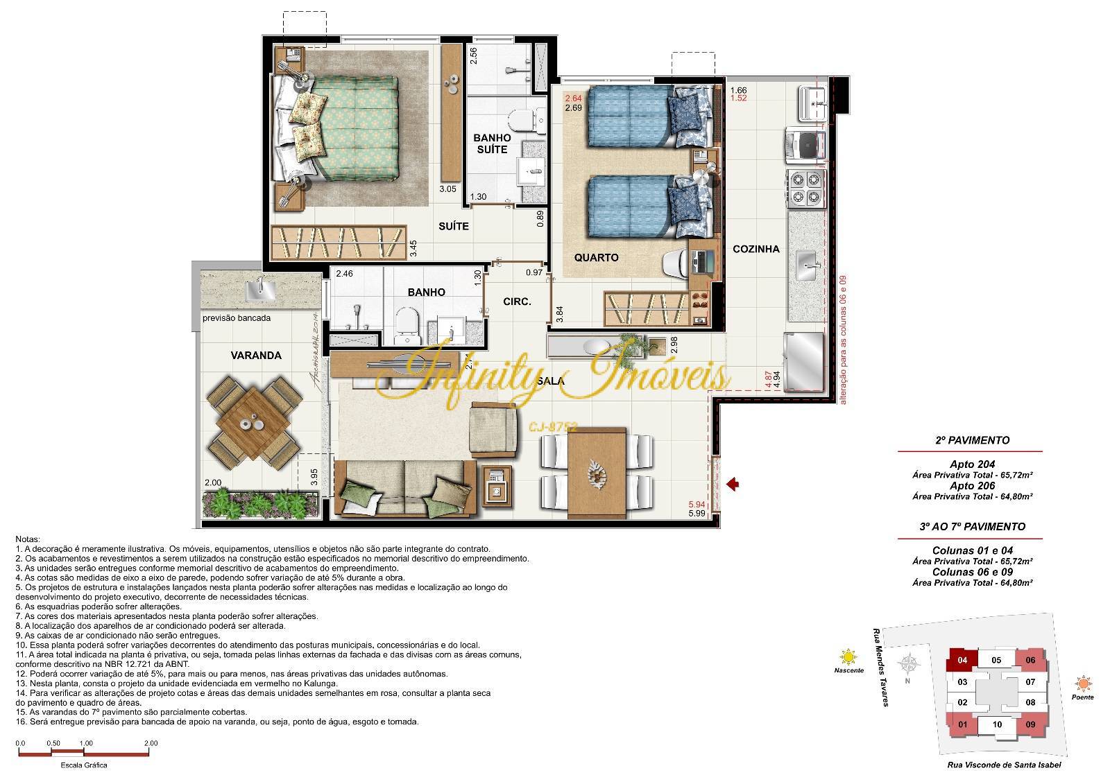 Apartamento, 2 quartos, 65 m² - Foto 22