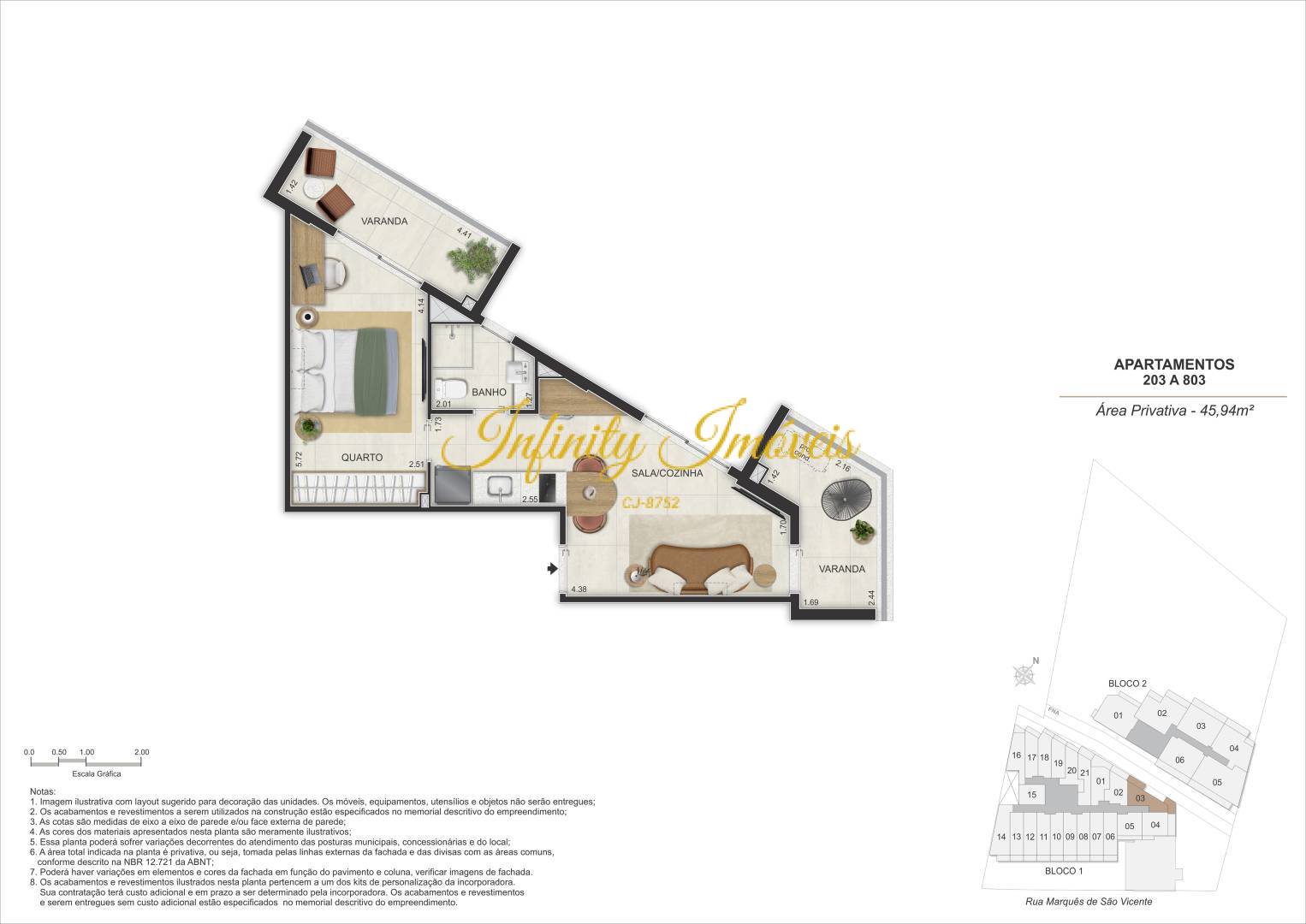 Apartamento, 1 quarto, 34 m² - Foto 28