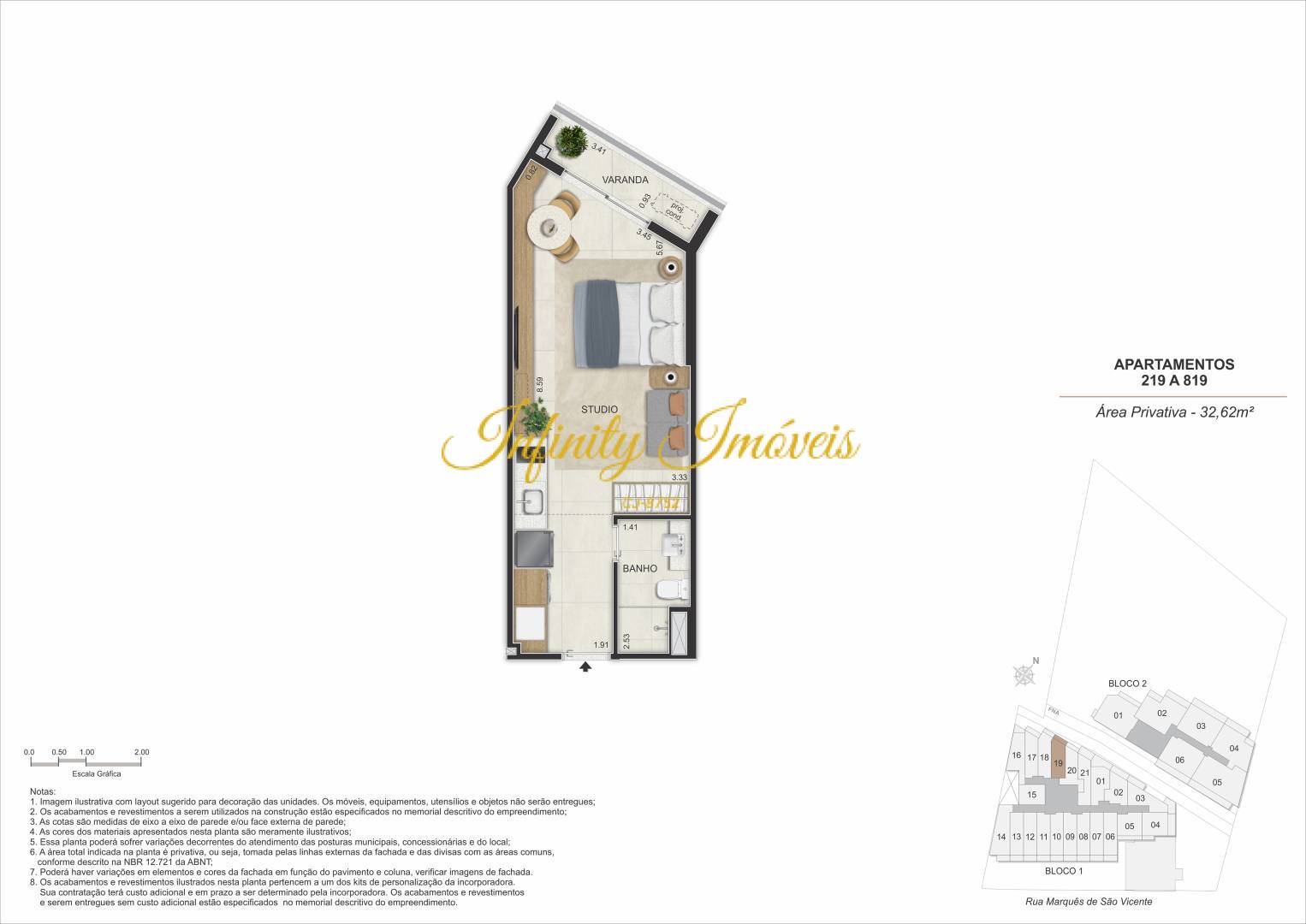 Apartamento, 1 quarto, 34 m² - Foto 30