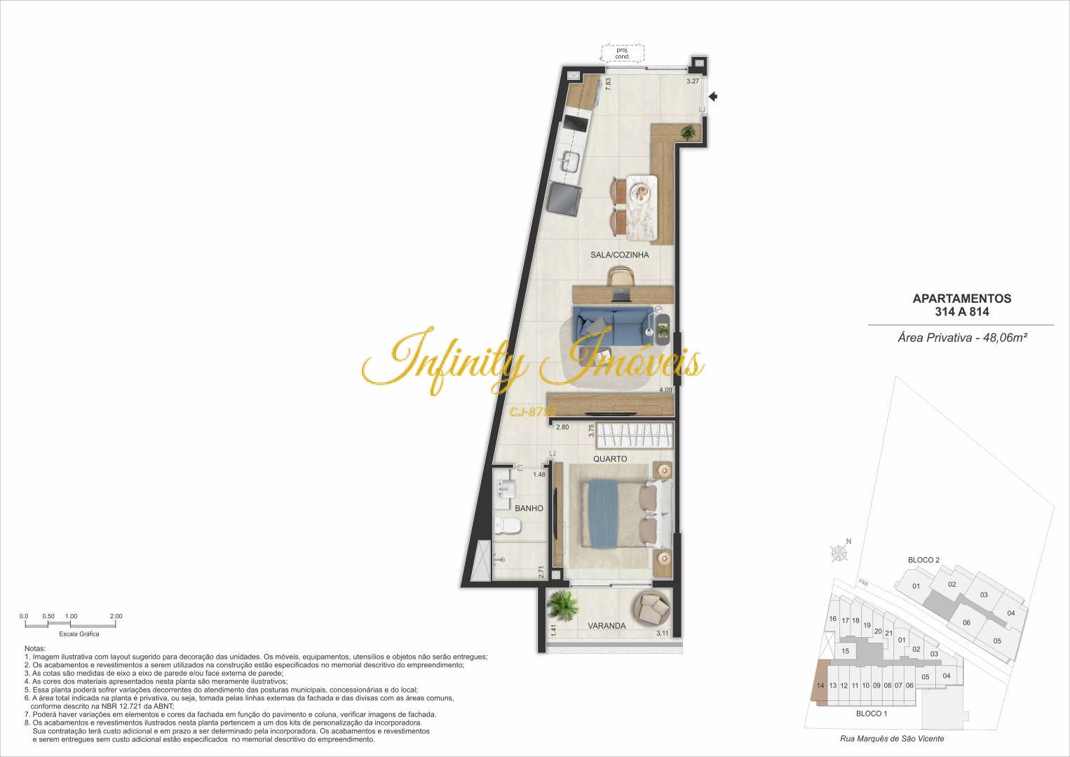 Apartamento, 1 quarto, 41 m² - Foto 26