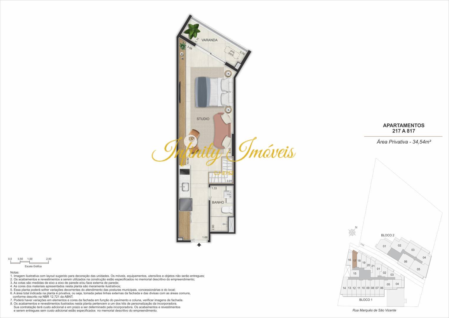 Apartamento, 1 quarto, 41 m² - Foto 34