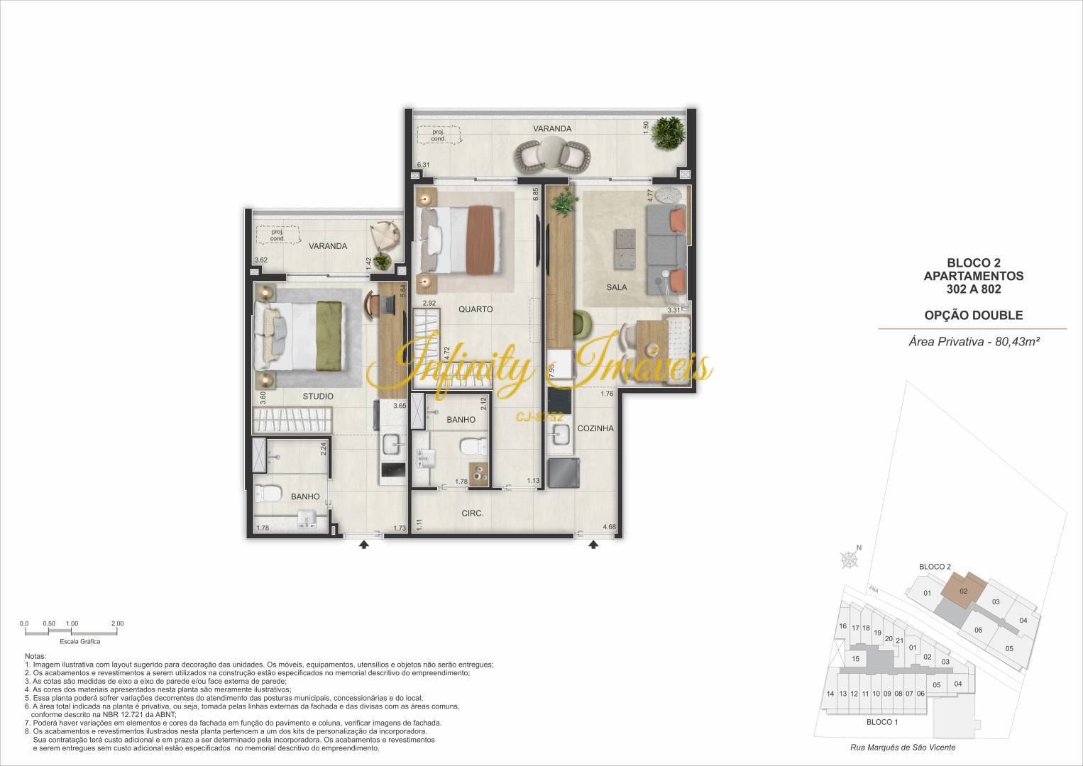 Apartamento, 2 quartos, 72 m² - Foto 26