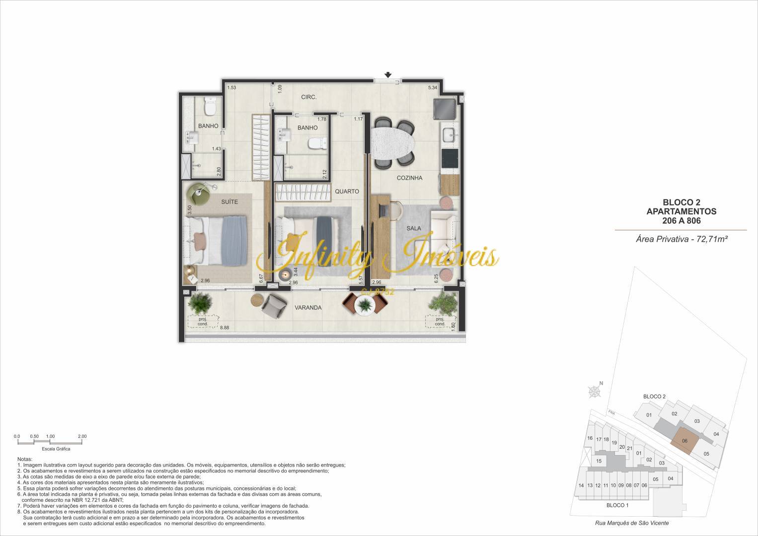 Apartamento, 2 quartos, 72 m² - Foto 24