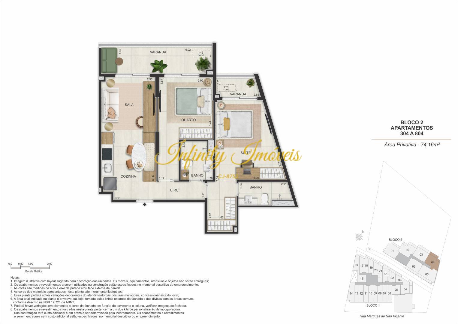 Apartamento, 2 quartos, 72 m² - Foto 36