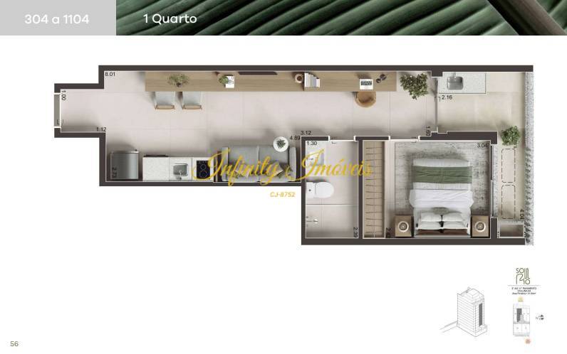 Apartamento, 2 quartos, 85 m² - Foto 20